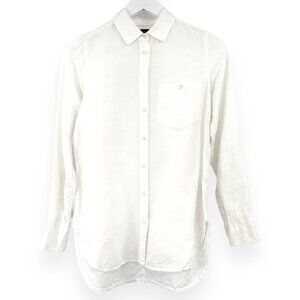 J. Crew White Button Down Shirt